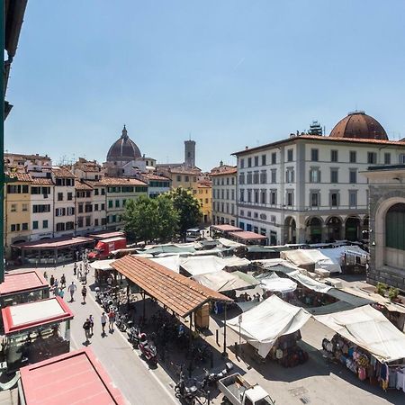 Piazza Del Mercato Centrale Florenţa Exterior foto